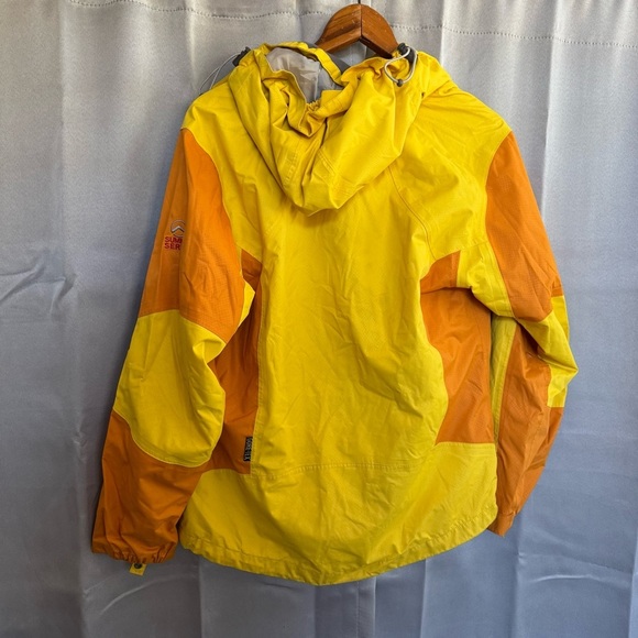 North Face Summit Series Gore-Tex  Jacket With Liner Rare Yellow Orange Medium - Picture 5 of 9
